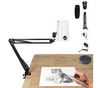 Projecteur de dessin pour esquisses et traçage, outil d'art de bricolage étanche avec traceur de règles britanniques pour des dessins et des œuvres d'art précis