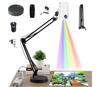 Projecteur de Dessin, projecteur Artistique pour Le traçage de Dessins et de peintures, Outil de traçage Intelligent et Portable avec télécommande et Support