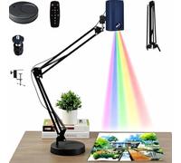 Projecteur De Dessin, Projecteur Artistique pour Le Traçage De Dessins Et De Peintures, Outil De Traçage Intelligent Portable avec Télécommande Et Support, Connectivité Wi-FI Et USB pour Le Blue