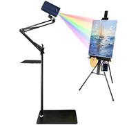 Projecteur De Dessin, Projecteur Artistique pour Le Traçage De Dessins Et De Peintures, Outil De Traçage Intelligent Portable avec Télécommande Et Support, Connectivité Wi-FI Et USB pour Le Blue