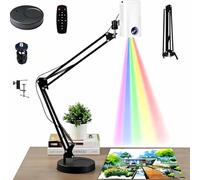 Projecteur De Dessin, Projecteur Artistique pour Le Traçage De Dessins Et De Peintures, Outil De Traçage Intelligent Portable avec Télécommande Et Support, Connectivité Wi-FI Et USB pour Le