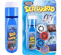 Projecteur De Diapositives Monde De La Mer Projection De La Lumière De La Lampe-Torches Torche Éducatif Bébé Cadeau