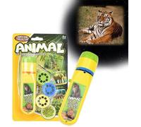 Projecteur de Diapositives Projecteur Lampe de Poche Lampe Torches Jouet Lampe Veilleuse Veilleuse au Coucher pour Enfants(Animal)