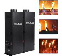 Projecteur de flammes à effet pyrogravure DMX, 200W, projecteur de scène DJ, 2pcs