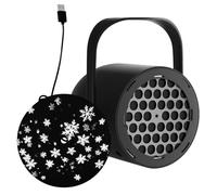 Projecteur de flocon de neige LED - Lampe de Noël pour ambiance de vacances, ampoules lumineuses économes en énergie avec effet de motif rotatif, éclairage de projection festif pour cour, jardin, pati