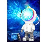 Projecteur De Galaxie Astronaute ¿ Projecteurs Étoilés À Del Pour Chambre D'Enfant Avec Minuteur Et Télécommande, Projecteur Space Buddy