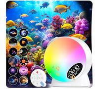 Projecteur de galaxie pour chambre à coucher, projecteur d'étoiles avec 13 disques remplaçables, haut-parleur Bluetooth, bruit blanc, minuterie et télécommande, décoration de chambre à coucher,