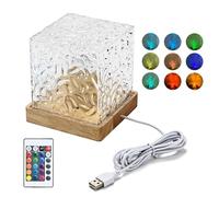 Projecteur de Galaxie pour Chambre, Projecteur Galaxie Vague Océan, Lumière Sensorielle Vague Océan avec 16 Couleurs, 30 Modes d'Éclairage Étoiles pour Enfants, Projecteu Water Ripple Plastic Plug-in