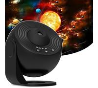 Projecteur de galaxie, projecteur d'étoiles de planétarium avec 13 disques galaxies remplaçables 4K, lampe LED pour enfants et adultes, idéal pour la chambre à coucher, le plafond, la décoration