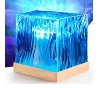 Projecteur de Galaxie Vague Océan, Lampe Projecteur de Galaxie avec Télécommande, Lampe des Aurores Boréales À Rotation Progressive de 16 Couleurs, 30 Modes D'éclair Northern Lights Bluetooth Speaker