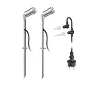 Projecteur de jardin à LED Spico avec piquet de terre pour l'extérieur IP44