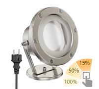 Projecteur de jardin BULA pour l'extérieur acier inoxydable incl. lampe GX53 [EEK: F]