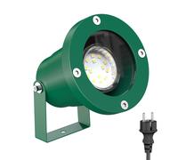 Projecteur de jardin DUK pour extérieur IP65 fiche verte incl. GU10 LED 206lm [EEK: E]