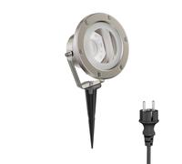 Projecteur de jardin LED BULA avec piquet de terre pour l'extérieur acier