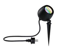 Projecteur de jardin LED Smart Home Zigbee 3.0 Kikolo IP65 90mm RGBW+ 6,2W 440lm 230V Anthracite Matière plastique#Aluminium Anthracite G