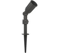 Projecteur à LED de jardin 1x E27 sans ampoule Megatron Cappi MT70813 noir 1 pc(s)