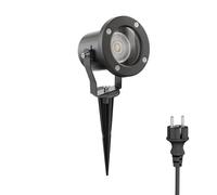 Projecteur de jardin MIBU avec piquet de terre pour l'extérieur IP55 noir in