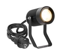 Projecteur de jardin SHINGA pour l'extérieur IP65 fiche noire incl. ampoule LED [EEK: C]