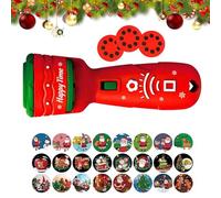 Projecteur de lampe de poche de Noël pour - Lampe de poche à projection | 4-12 ans, Maison, Voyage, Jardin d', Crèche, Garçons, Filles, Fête de Noël, Plaisir au coucher