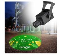 Projecteur de logo 60 W HD LED pour entreprises Spot publicitaire personnalisé - Éclairage d'écran HD pour bar et magasin et mariages (35 W)