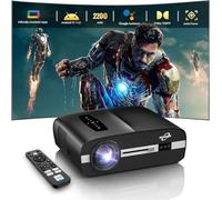 Projecteur de lumière du jour 4K HDR Home Cinéma Smart Daytime Movie Gaming TV Projecteurs avec WiFi 6, NFC, Bluetooth, applications, ToF Auto Focus, HDMI ARC, 2200ANSI lumens élevés pour simulateur