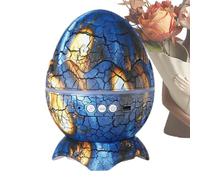 Projecteur de lumière d'œuf de dinosaure - Projecteur de lumière étoilée en forme d'œuf de dinosaure avec lecteur de musique, projecteur d'étoiles pour chambre