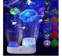 Projecteur de Lumière Nocturne Étoile LED Océan d'Étoiles , Décoration de Chambre Bleue, Cadeau Idéal pour Anniversaire ou Noël