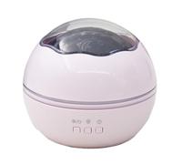 Projecteur de lumière nuit, projecteur d'étoiles avec 8 effets, 2 films projection, chargement USB, rotation à 360 ° for chambre d'enfant et adulte, plafond, fête, salle jeux, bar, bleu(Pink)
