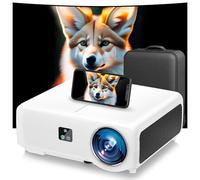Projecteur de mise au point automatique 4K : projecteur de film intelligent 4K, XNoogo 1300ANSI extérieur 4K avec WiFi6 et Bluetooth, Keystone 6D automatique, zoom 50%, PPT, ARC, projecteurs pour