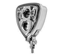 Projecteur De Moto Lampe pour Touring pour Café pour Racer pour Chopper pour Bobber Moto Phare LED Triangle Lumière