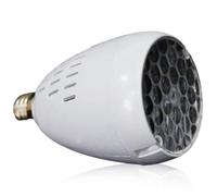 Projecteur de Noël extérieur rotatif automatique avec base E27 4 W - Projecteur de lumière extérieur - Flocon de neige - Père Noël - Elk - Décorations de Noël - Projecteur de Noël pour anniversaire