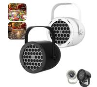 Projecteur de Noël LED, illuminez votre maison for les fêtes, projecteur de Noël USB à motifs, projecteur de Noël LED rotatif à motifs.(Mixed)