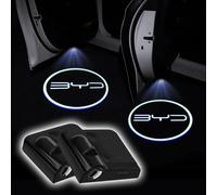 Projecteur De Porte De Voiture Led, Lumières De Bienvenue Haute Définition Pour Byd Atto 3 Act 3 Tang F3 E6 Dmi Yuan Plus Song Plus Ev F0 F3 Qin Pro-Byd-2pcs-New