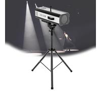 Projecteur de poursuite LED 330W haute efficacité et économe en énergie, projecteur de scène LED haute puissance, avec support, adapté aux événements, théâtres et discothèques.