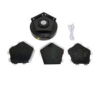 Projecteur de Production de lumière, Lampe de Nuit, étoile rotative, Rechargeable, 3 Couleurs, décoration