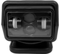 Projecteur de recherche, 50W, pivotant à 360°, noir