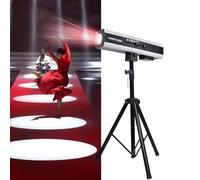 Projecteur De ScèNe Avec Pied RéGlable - Led Double Focale, Projecteur De Poursuite 660/880 W 6 Couleurs, Avec ContrôLe Manuel, éClairage Dj, Motif Personnalisé Et ContrôLe De La TempéRature,880W