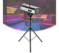 Projecteur de scène professionnel à LED, projecteur de scène à faisceau réglable avec support, lampe focalisée sur six couleurs for spectacle de fête disco de théâtre d'événements