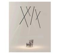 Projecteur de Scène, Spot LED encastrable à long tube, design minimaliste et créatif, idéal for une salle de séjour ou une salle de jeux.(41cm,BLACK COLOR_3000K)