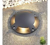 LED Luminaire extérieur Cormac (Moderne) en Noir Aluminium (à 3 lampes,), Projecteur d’extérieur LED, spot, luminaire pour le jardin, la terrasse, balcon & maison