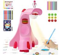 Projecteur de suivi et de dessin - Jouet pour enfants de 3 à 8 ans - Jouet pour garçons et filles de 3 à 8 ans - Cadeau pour enfants de 3, 4, 5, 6, 7, 8 ans