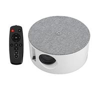 Projecteur de Téléphone Mini Projecteur Largement utilisé 1080P FHD Haut-Parleur Stéréo Connexion Facile pour la Famille (Prise UE)