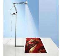 Projecteur de traçage pour artistes - Synchronisation automatique avec téléphone/tablette/USB - Angle réglable pour toile, peintures murales et projets de bricolage