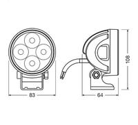 Projecteur de travail OSRAM LEDDL119-WD