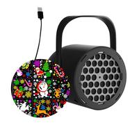 Projecteur de vacances - Éclairage d'ambiance LED flocon de neige - Projecteur de vacances - Lampe d'extérieur pour décoration d'intérieur, salon, mur, plafond, jardin, cour, hiver, Nouvel An