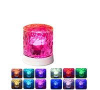 Projecteur de vagues de l'océan rechargeable - Lampe LED 3D sans fil pour une ambiance relaxante dans la salle de bain et la baignoire, parfait pour spa et intérieur