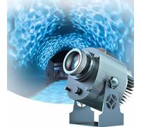 Projecteur de vagues d'eau avec éclairage d'ondulation de l'océan, télécommande sans fil, veilleuse d'ambiance intérieure et extérieure, 40 W pour fêtes et événements