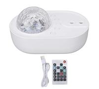 Projecteur de veilleuse 10 modes couleur lumière Luminosité réglable Lampe de projection d'étoiles musicales et ciel cadeau