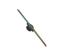 Projecteur de Ventilateur d'hologramme 3D, Affichage olographe à l'oeil Nu de la Machine 42cm publicité Fan l'imagerie LED aérienne 3D