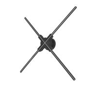 Projecteur de Ventilateur d'hologramme 3D Projecteur Holographique 3D F56/8G, Ventilateur De Projection Holographique 3D for Exposition, Boutique, Bar, Fête